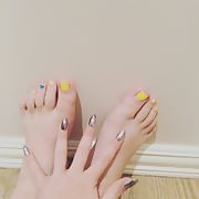 Sissy With Painted Nails and Toes