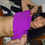 Asian milf chinese flat chest droopy nipples