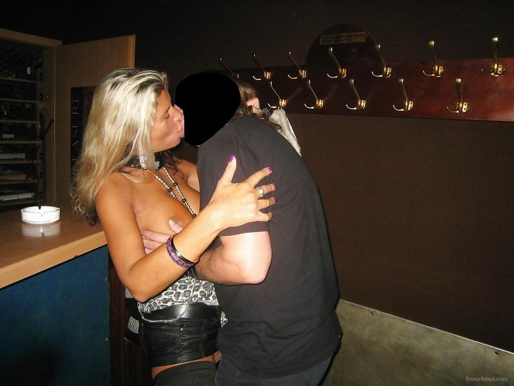 Blonde slut sex wife with strangers enjoying a group sex fuck