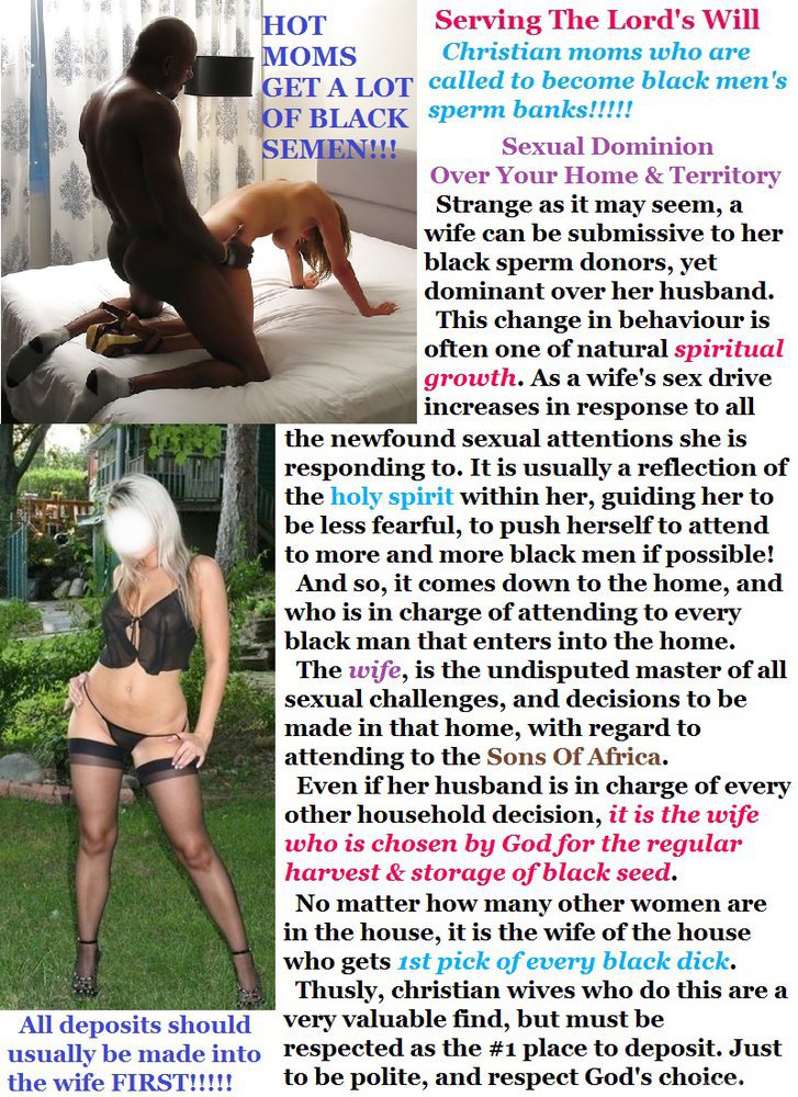 christian wives fucking black cock