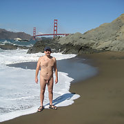 Photos of me on various nude beaches