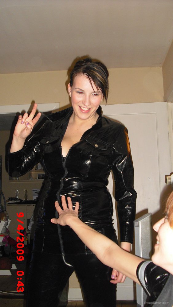 Here is some pictures of my girlfriends in PVC outfits