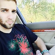 Public driving and showing hot cock Liam Hipster Hancock